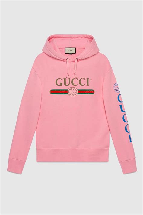 gucci pink hooddie|farfetch Gucci hoodies.